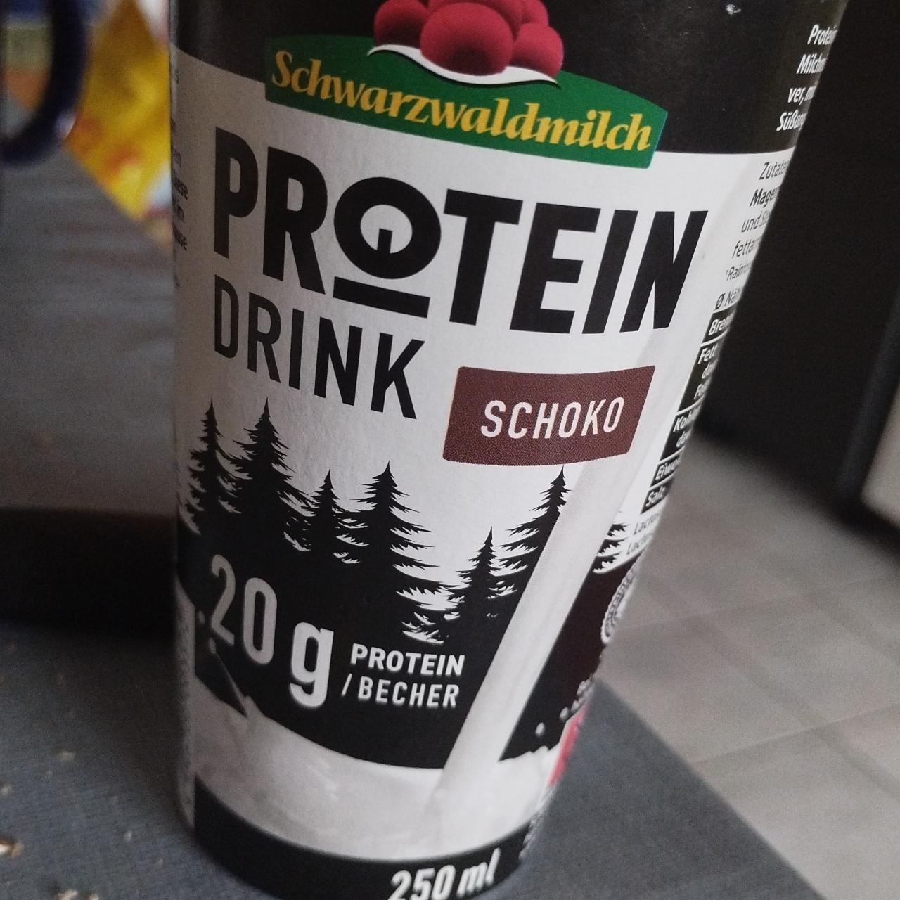 Фото - протеиновый напиток шоколадный Schwarzwaldmilch