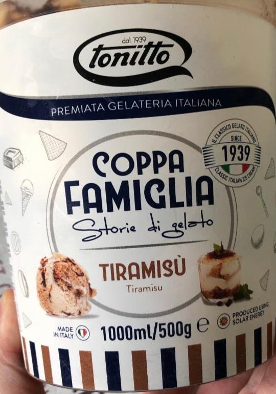 Фото - Мороженое со вкусом тирамису Tiramisu Tonitto