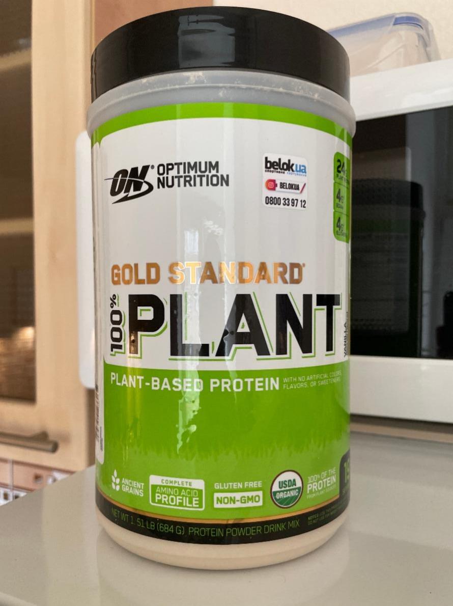Фото - Протеин Plant Gold Stand 100% Optimum Nutrition