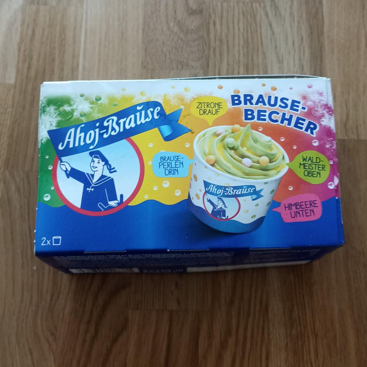Фото - мороженое Brause-Becher Ahoi-Brause