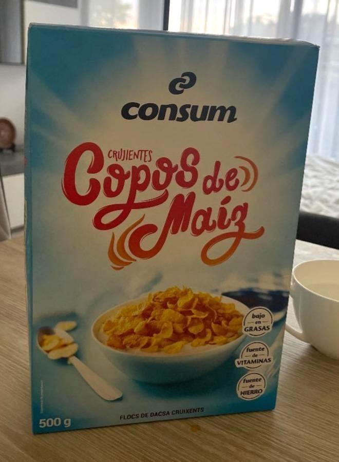 Фото - Кукурузные хлопья Copos De Maiz Consum