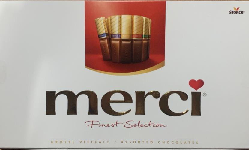 Фото - Набор шоколадных конфет ассорти 8 видов с начинкой и без начинки Luxury Gift Box Merci