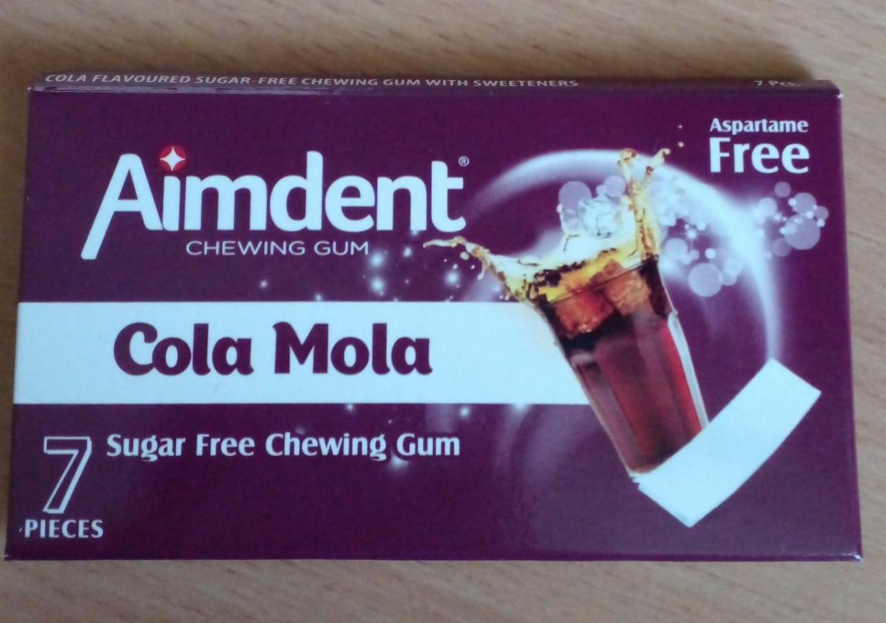 Фото - Резинка жевательная Cola Mola Aimdent