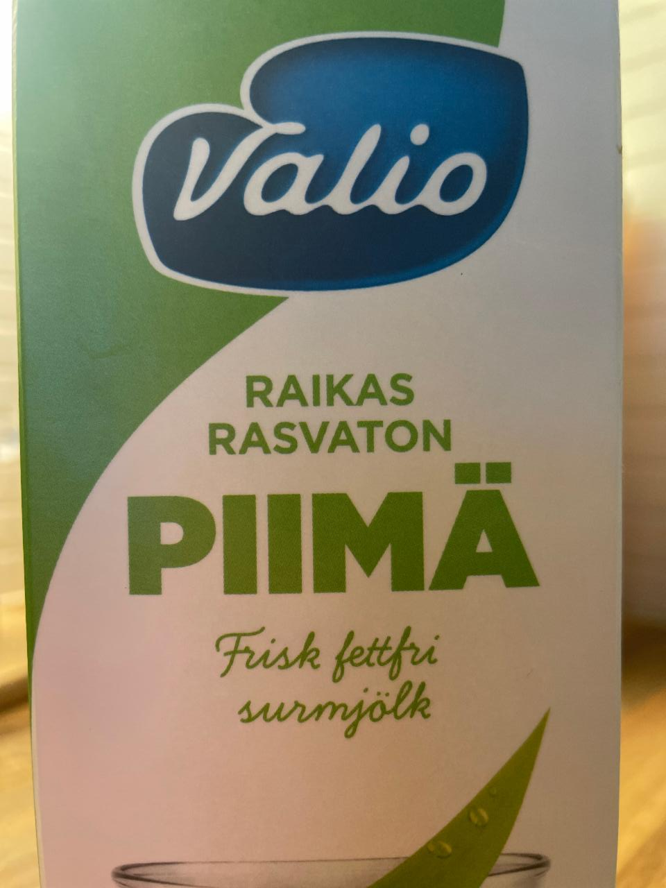 Фото - питьевой йогурт Piimä Valio