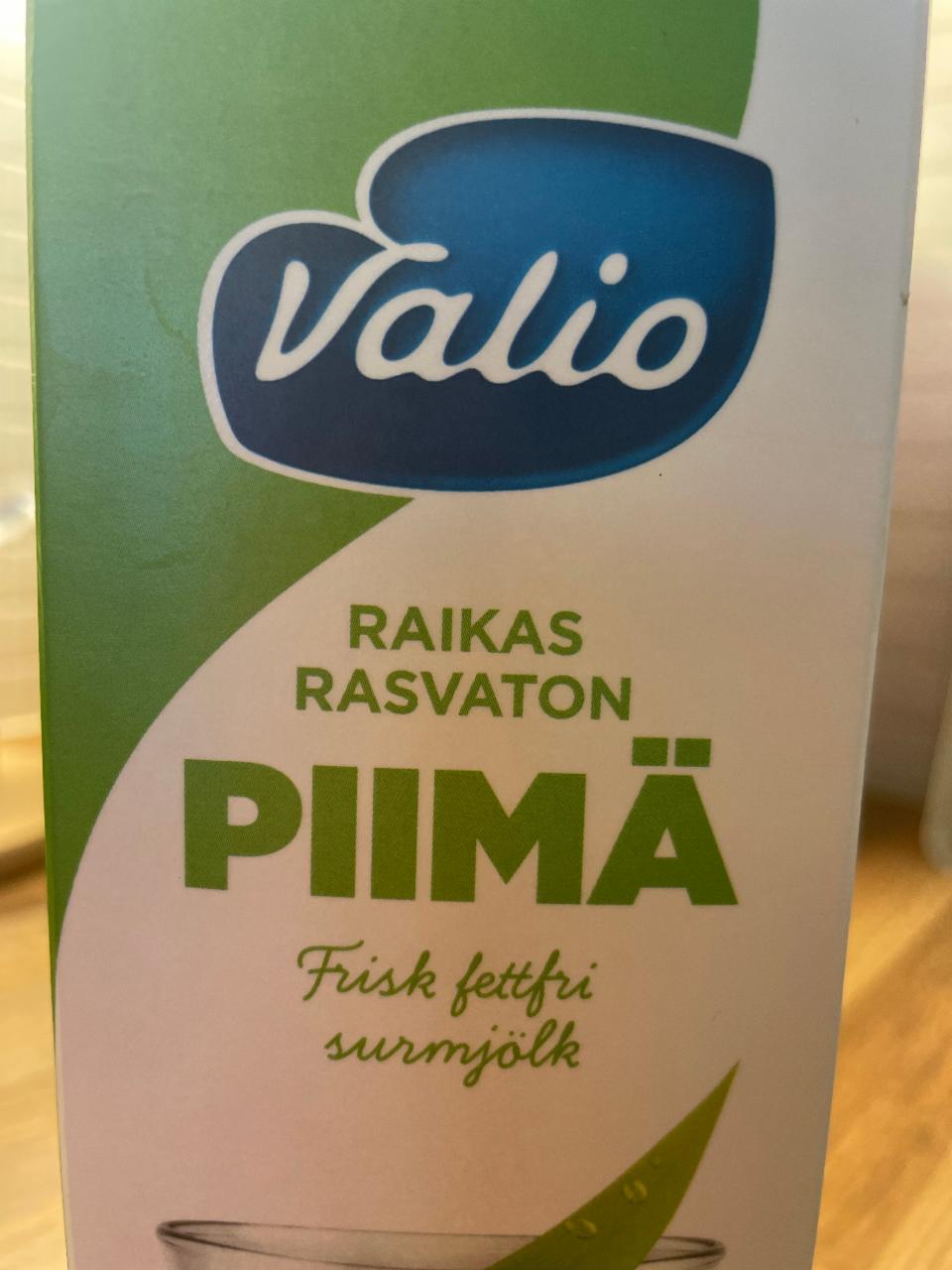 Фото - питьевой йогурт Piimä Valio