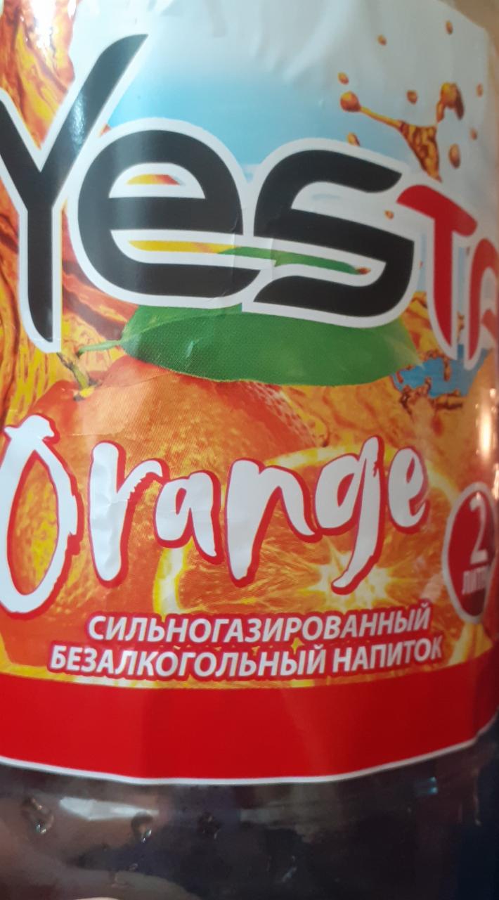 Фото - Сильногазированный напиток Orange YesTa