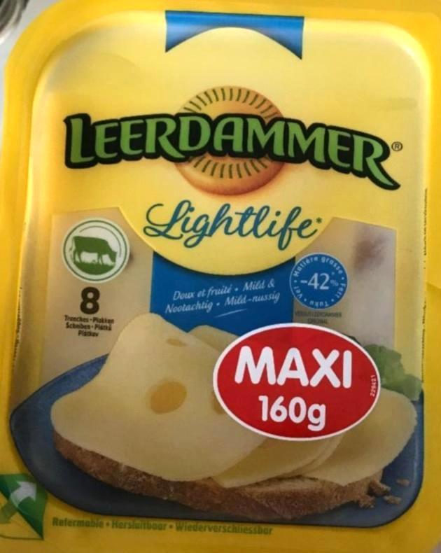 Фото - сыр легкий Leerdammer