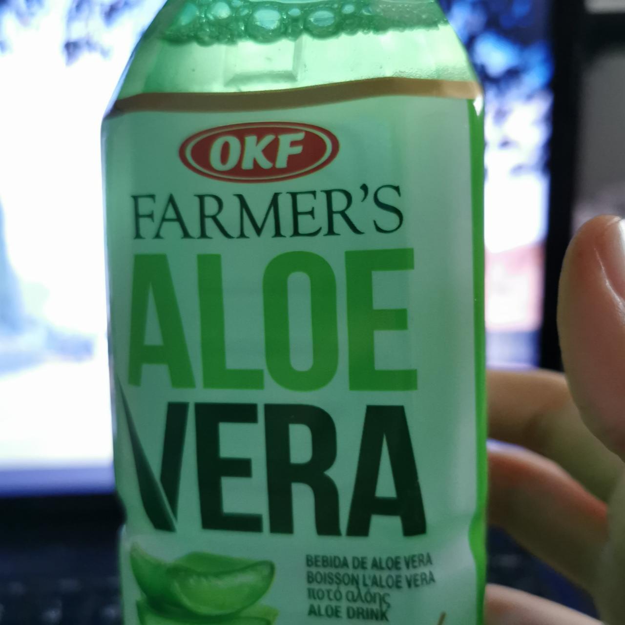 Фото - Напиток Aloe Vera Drink Sugar Free OKF farmer's