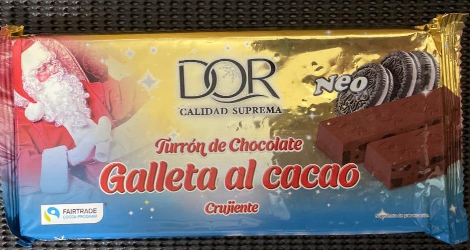 Фото - Шоклад Turron de Chocolate Galleta Al cacao Crujiente Dor calidad suprema