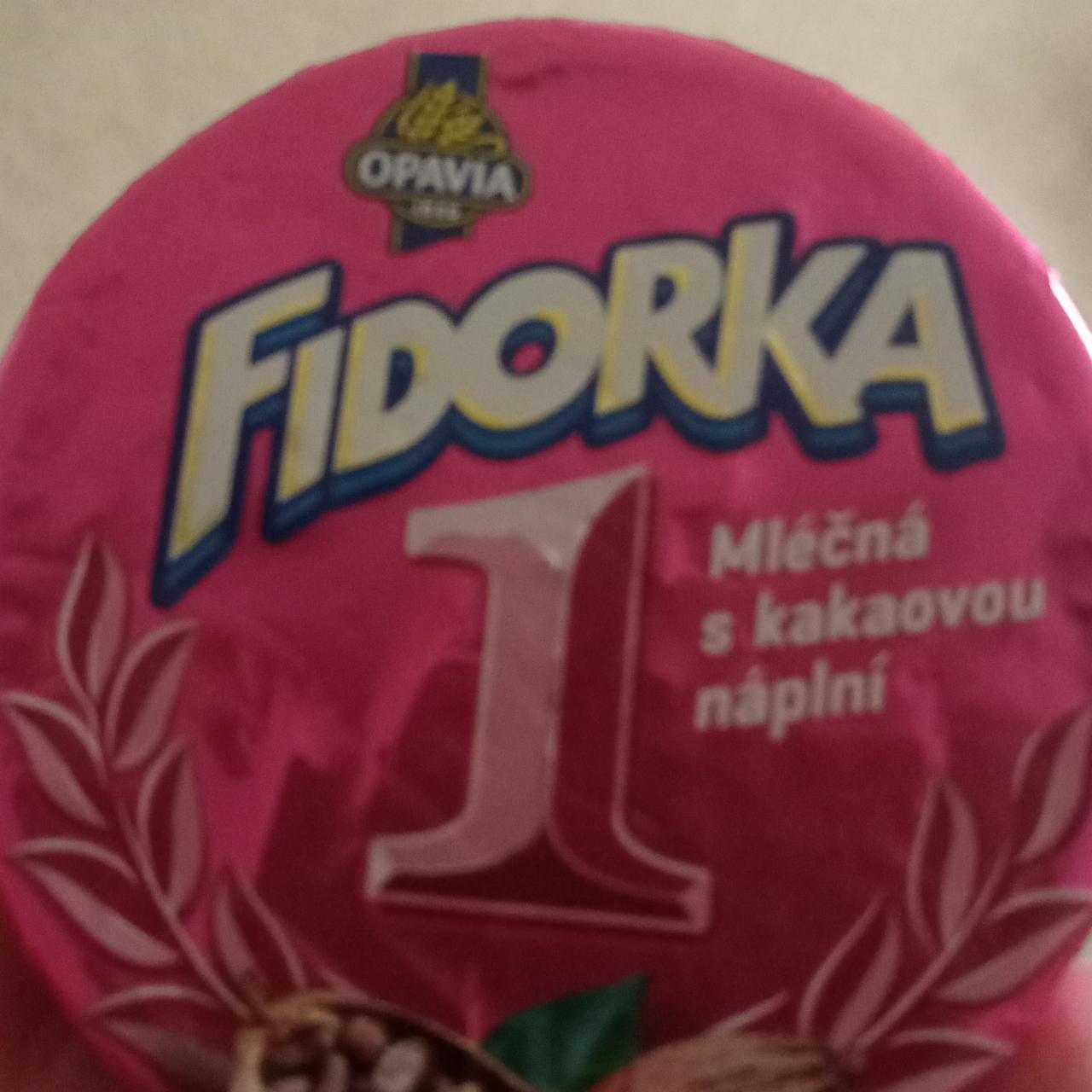 Фото - Вафли с какао начинкой в молочном шоколаде Fidorka Opavia