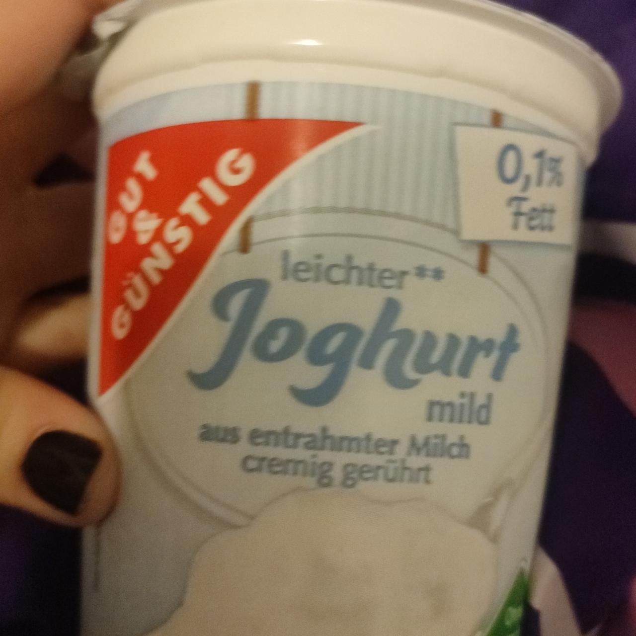 Фото - йогурт обезжиренный Gut&Günstig