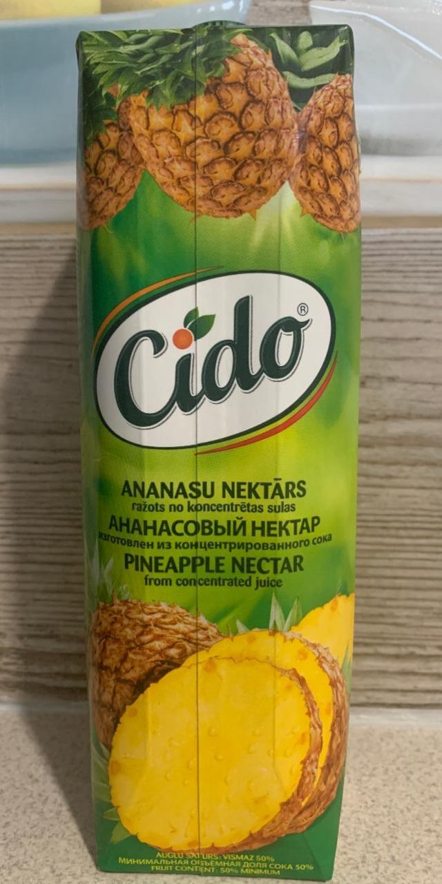 Фото - Сок ананасовый нектар Cido