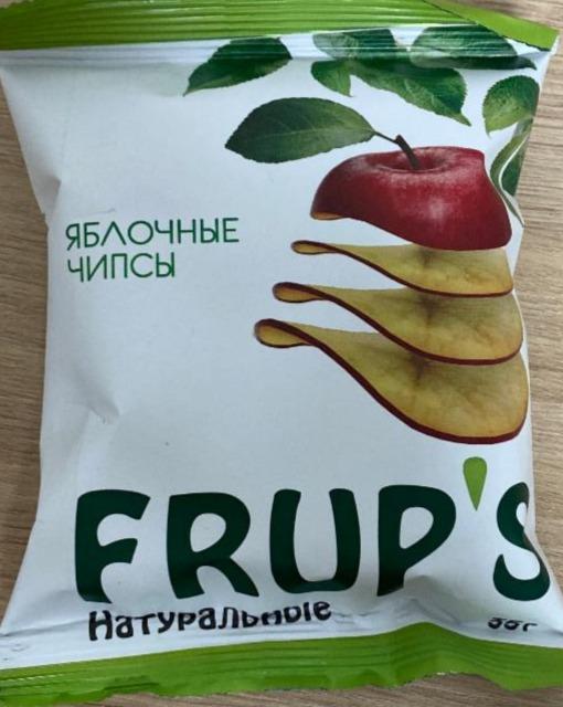 Фото - яблочные чипсы frup‘s