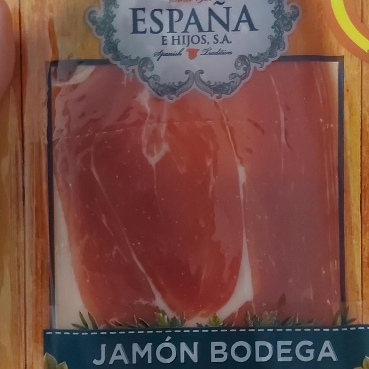 Фото - Cыровяленое мясо Jamon Serrano Bodega Espana