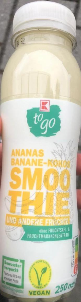 Фото - Ananas banane-kokos smoothie To go