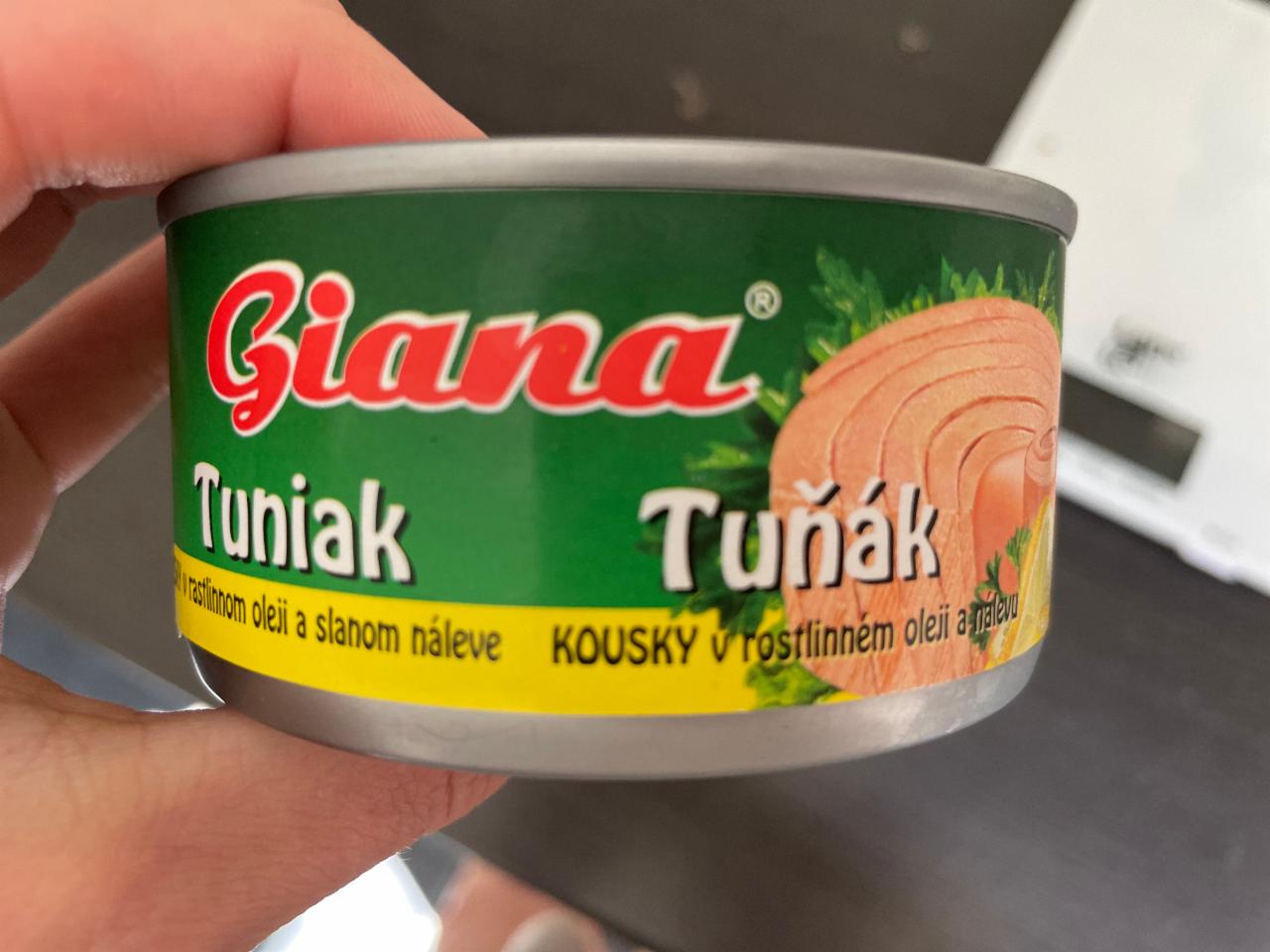 Фото - тунец кусочки в растительном масле и собственном соку Giana
