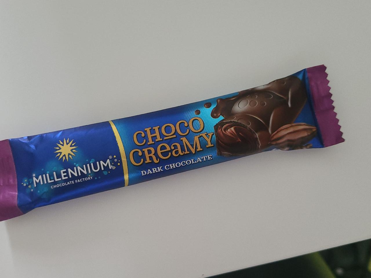 Фото - темный шоколад с кремовой начинкой Millennium