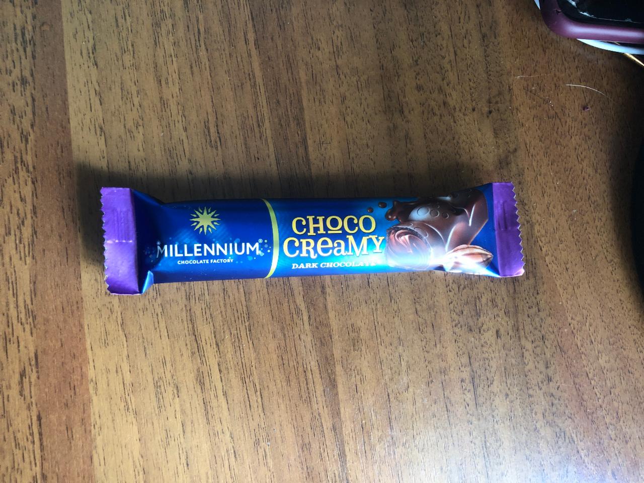 Фото - темный шоколад с кремовой начинкой Millennium