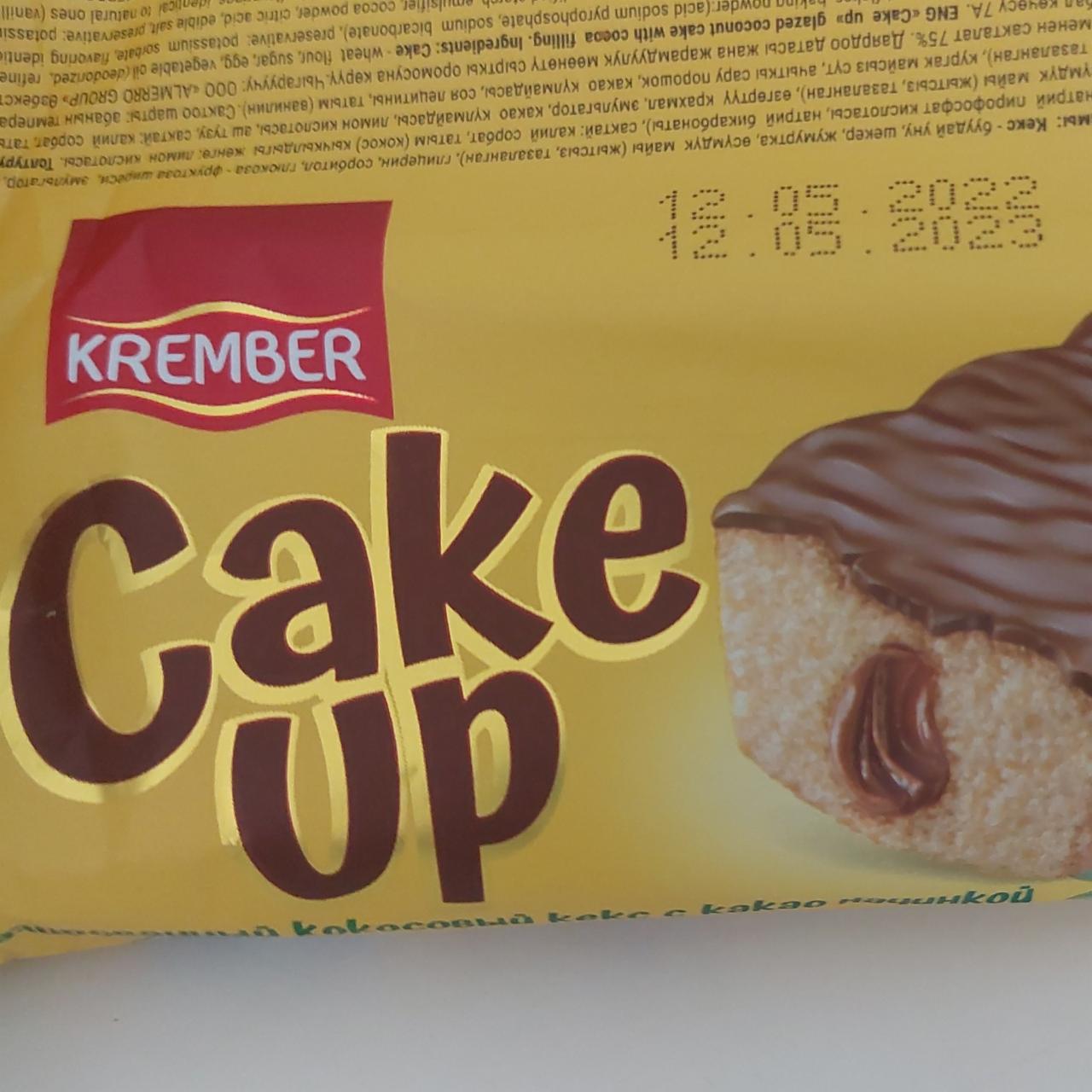 Фото - Глазированный кокосовый кекс с какао начинкой Cake Up Krember