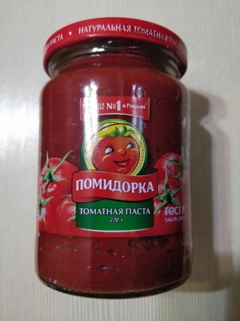 Фото - томатная паста Помидорка