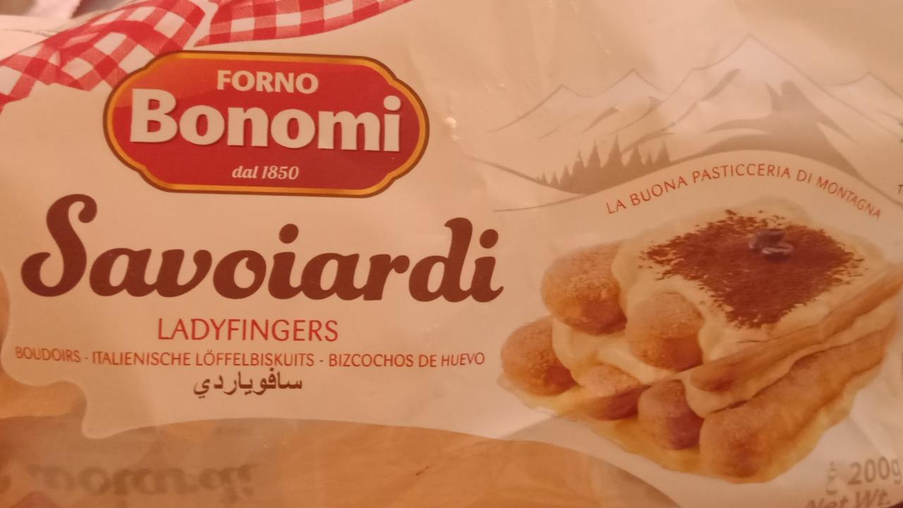 Фото - печенье сахарное савоярди Forno Bonomi