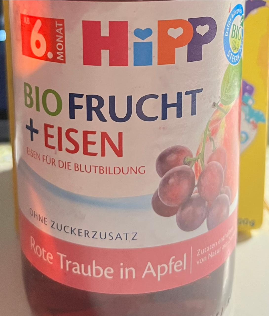 Фото - Bio Frucht+Eisen Hipp