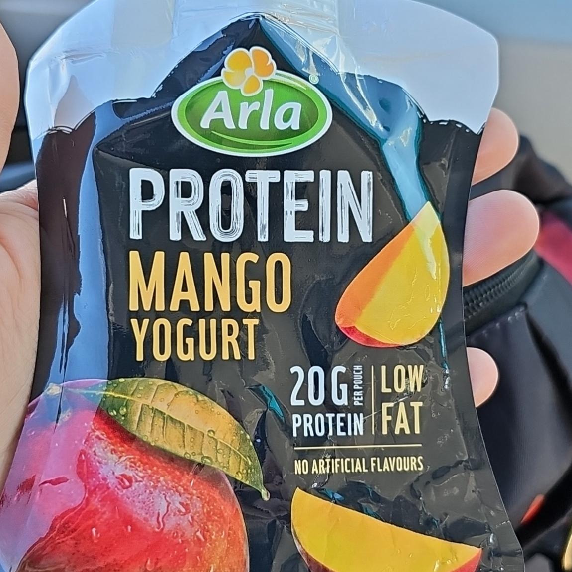 Фото - Yogurt protein mango Arla
