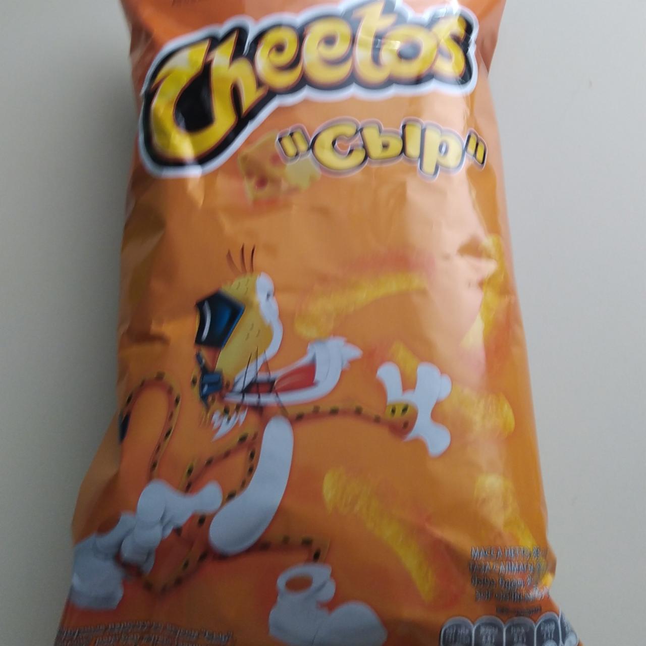 Фото - Кукурузные палочки со вкусом сыра Cheetos