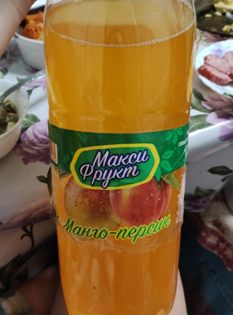 Фото - Напиток манго-персик Макси фрукт