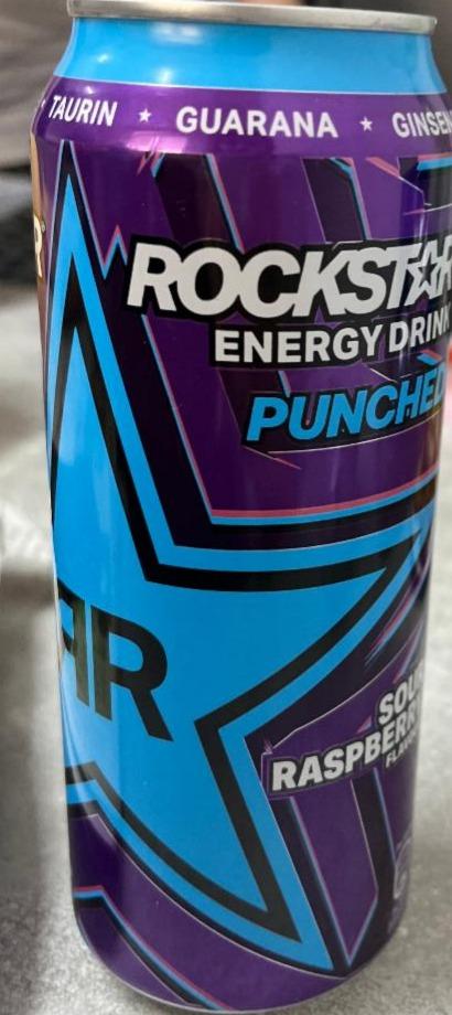 Фото - Напиток энергетический Punched Sour Raspberry Rockstar