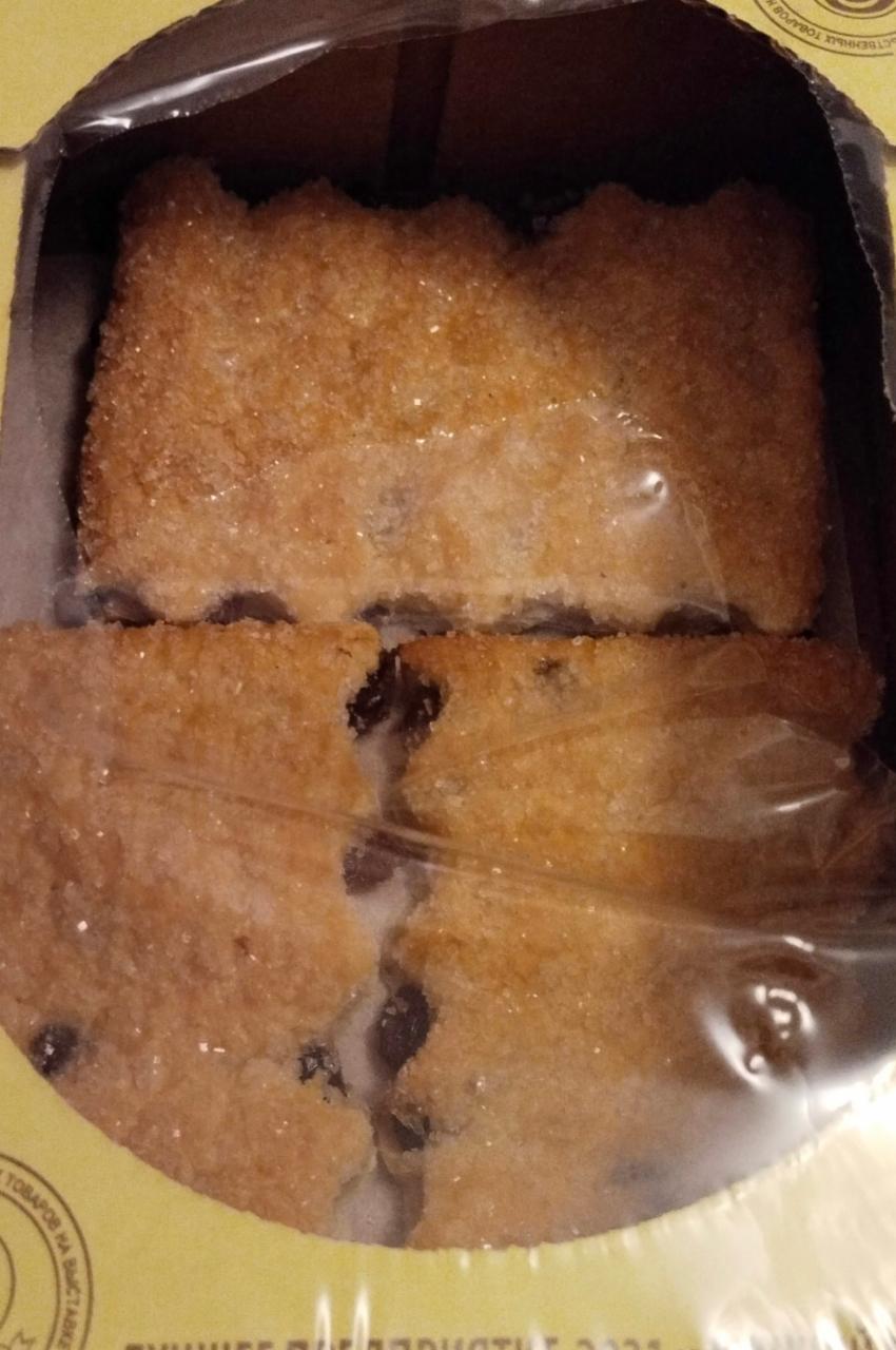 Фото - Полоски слоёные с изюмом печенье слоёное Контек