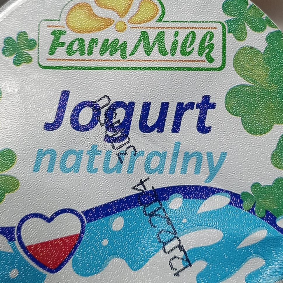 Фото - Jogurt naturalny Farmmilk