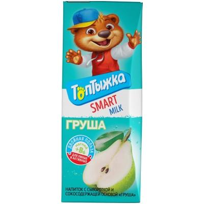 Фото - Напиток с сывороткой smart milk Груша Топтыжка