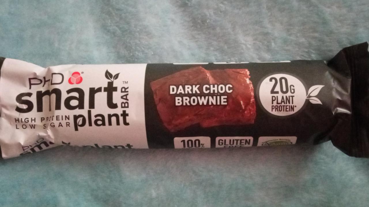 Фото - Батончик со вкусом брауни Plant Bar dark choc brownie PhD Smart Nutrition