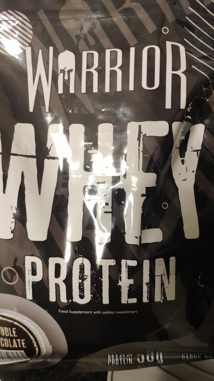 Фото - сывороточный протеин двойной шоколад Warrior
