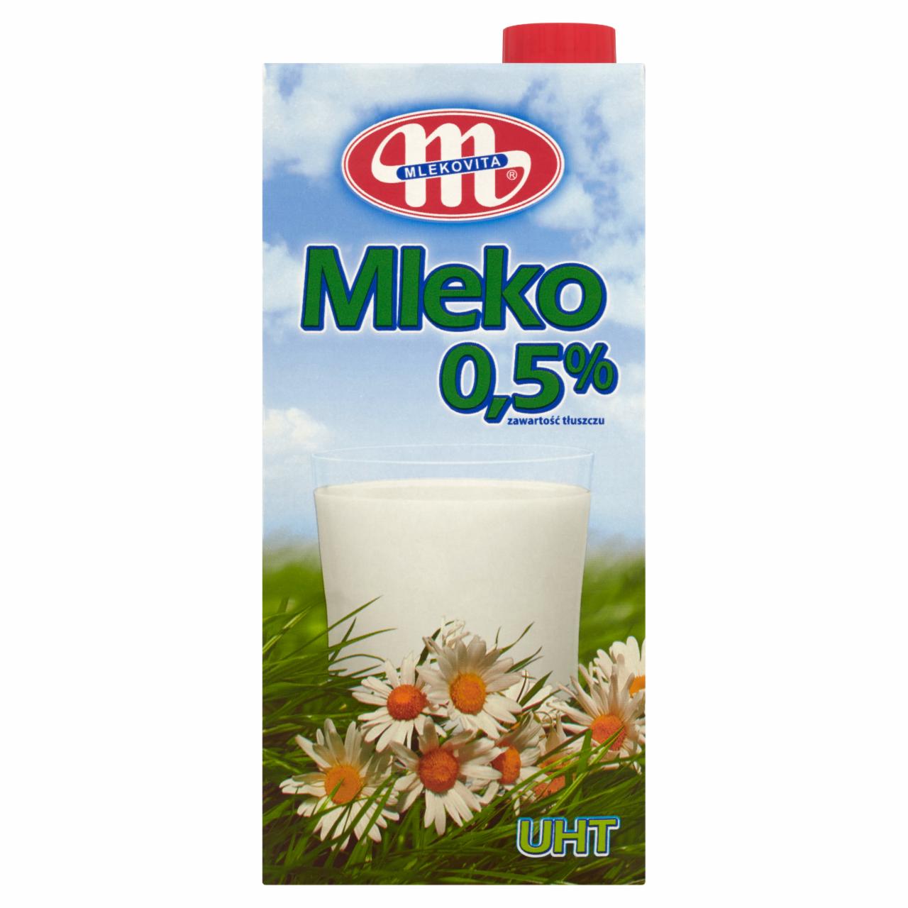 Фото - Молоко жирностью 0,5% Mlekovita