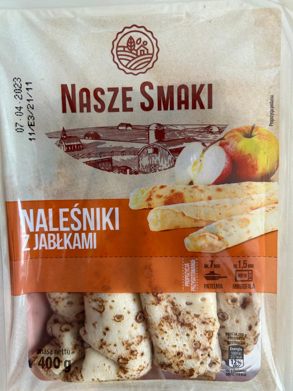 Фото - Блинчики с яблоками Nasze Smaki