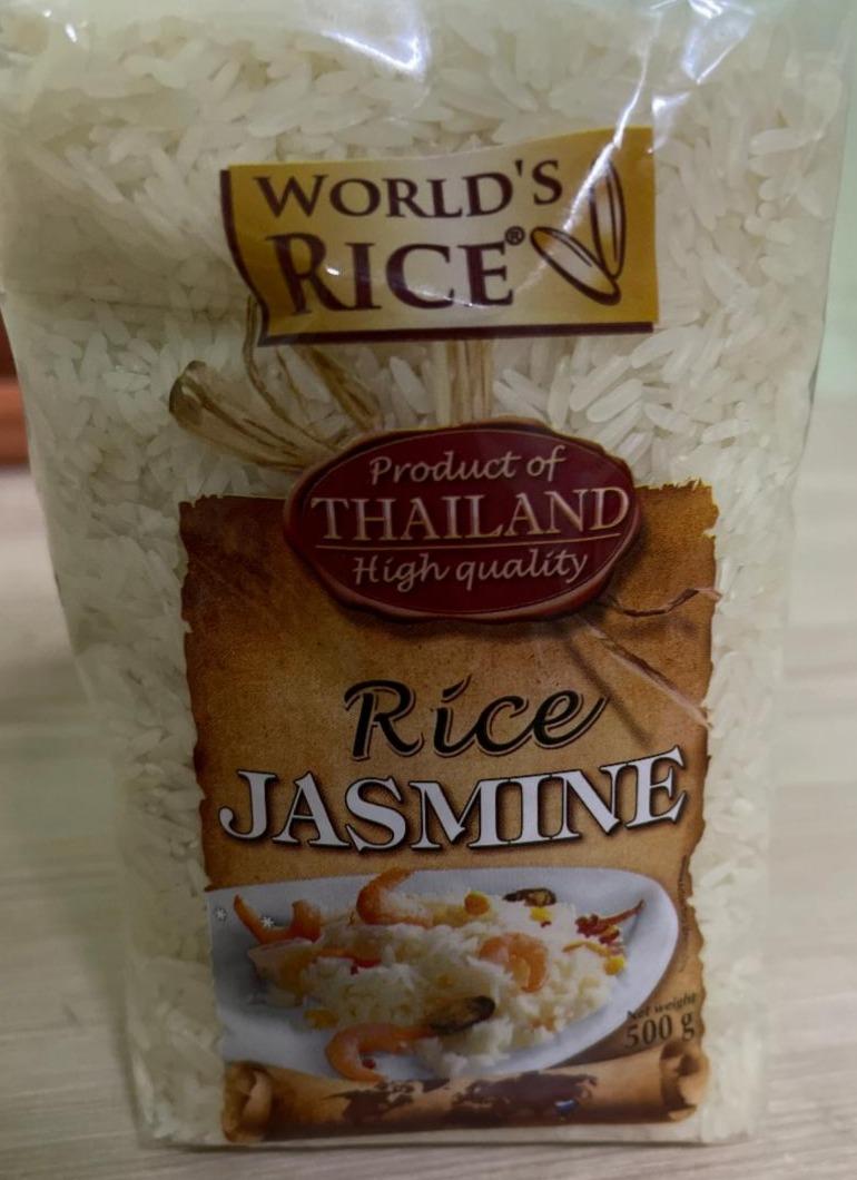 Фото - Рис жасмин World's Rice