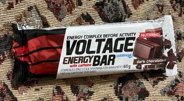 Фото - Энергетический батончик с кофеином Voltage Energy Bar with Caffeine Nutrend
