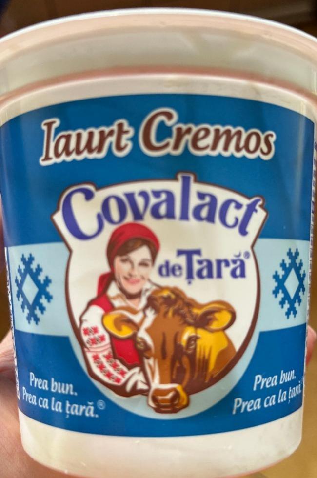 Фото - Йогурт 5% Iaurt Cremos Covalact de tara