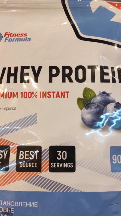 Фото - протеин черника Whey protein premium 100% instant Fitness formula