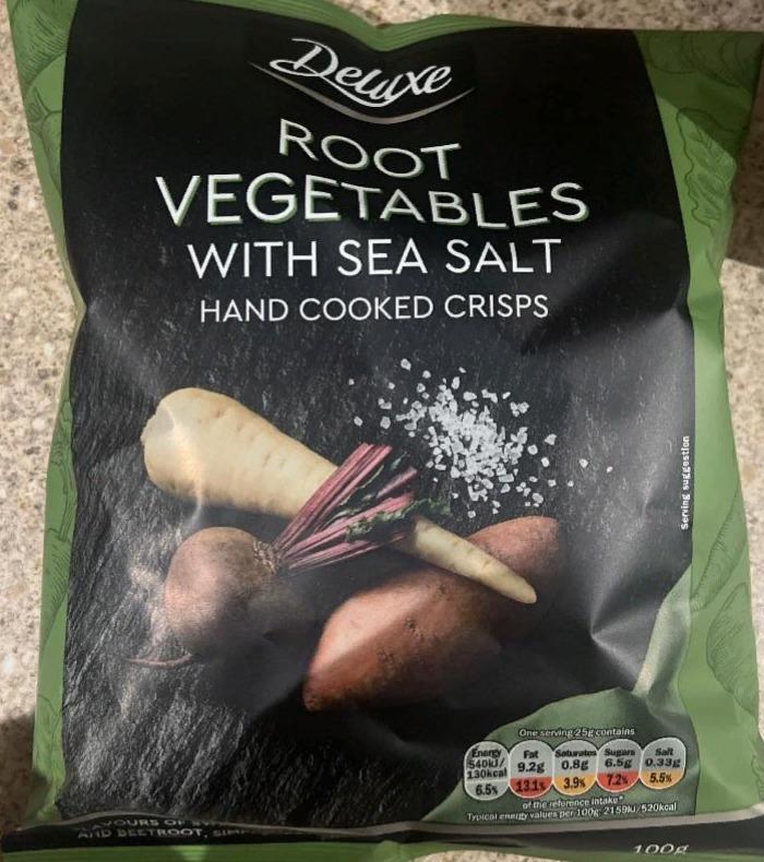 Фото - Vegetable Chips with sea salt Deluxe