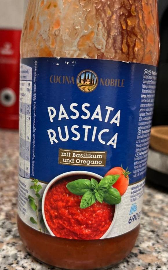 Фото - Томатная паста с базиликом Passata Rustica Cucina Nobile