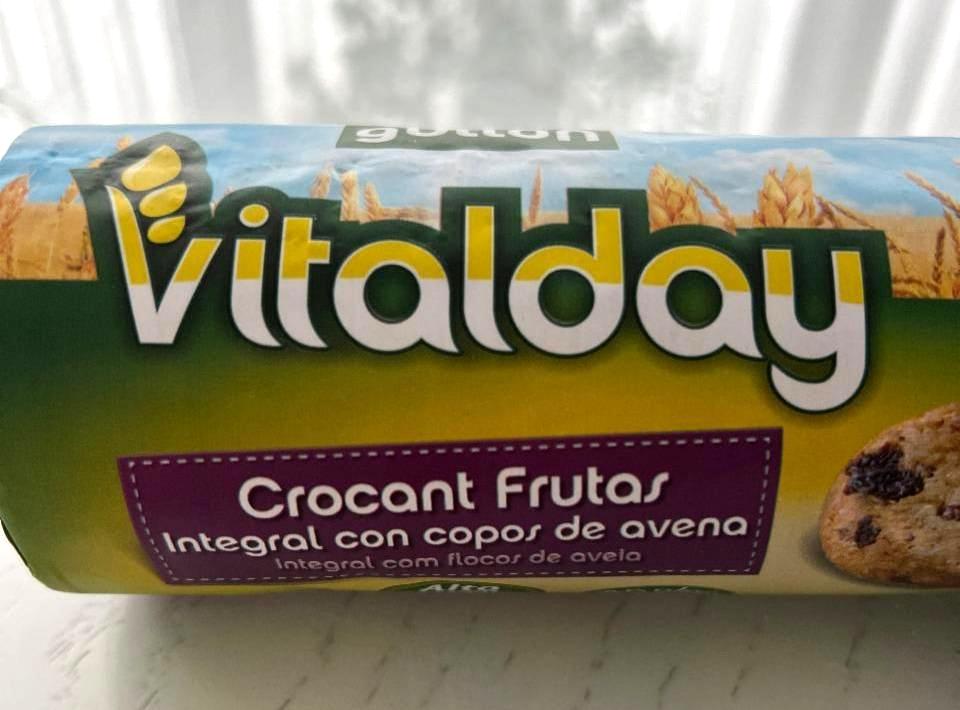 Фото - Печенье с крокантом и фруктами Vitalday Gullon