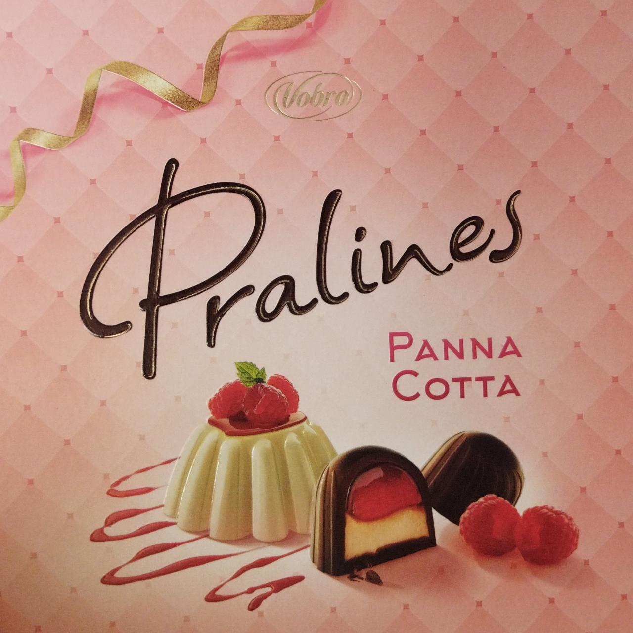 Фото - Конфеты Panna Cotta шоколадные Pralines Vobro