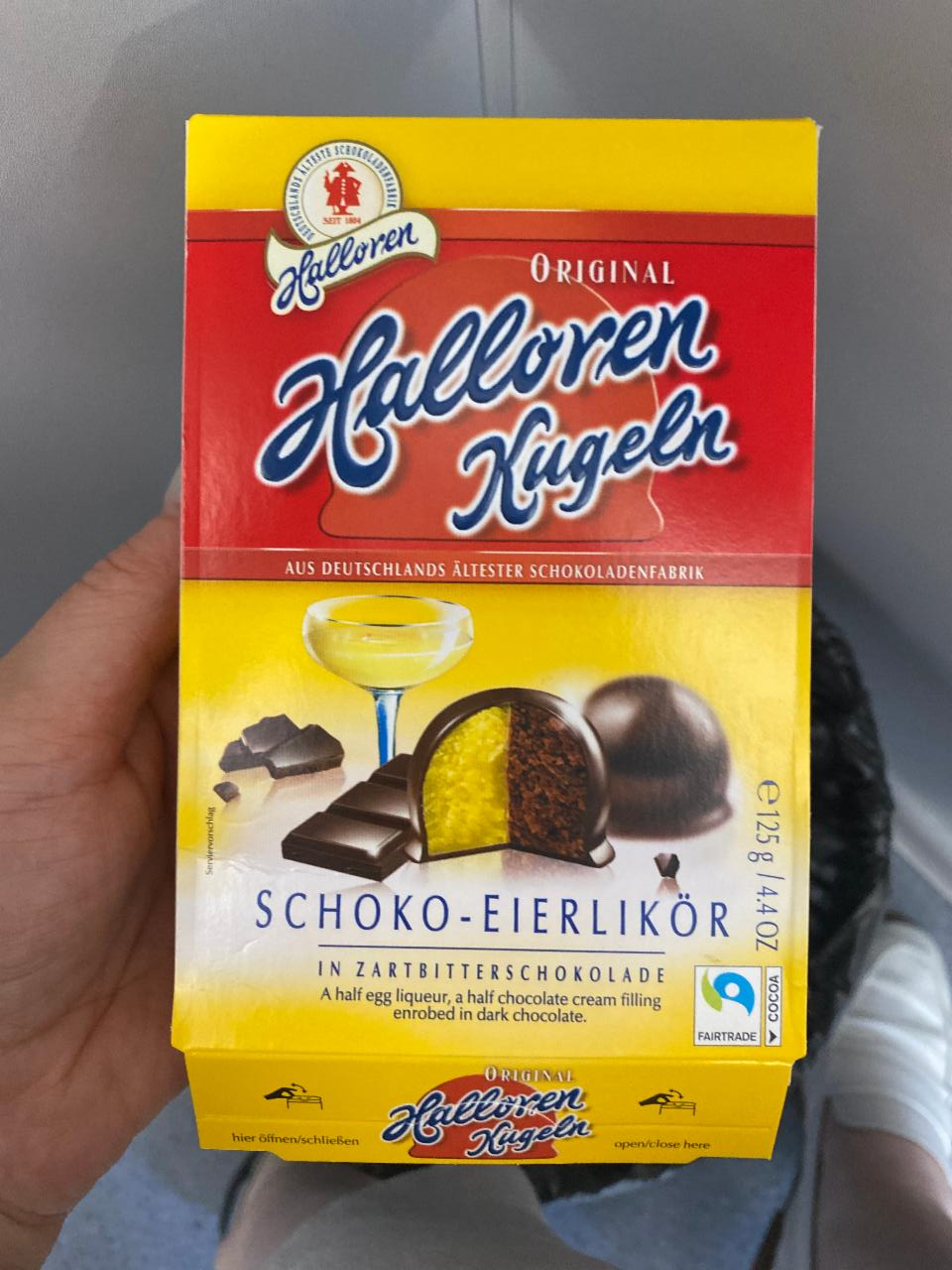 Фото - Шоколадные конфеты с ликером в глазури Halloren