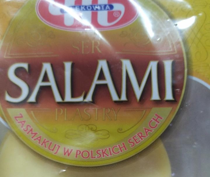 Фото - Сыр твердый сычужный Салями Ser Salami Mlekovita