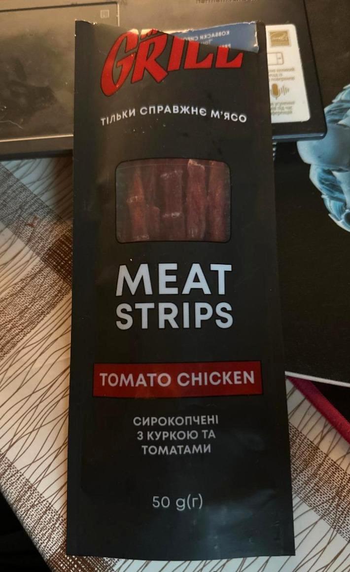 Фото - Колбаски сырокопченые из мяса птицы Meal Strips Mr.Grill