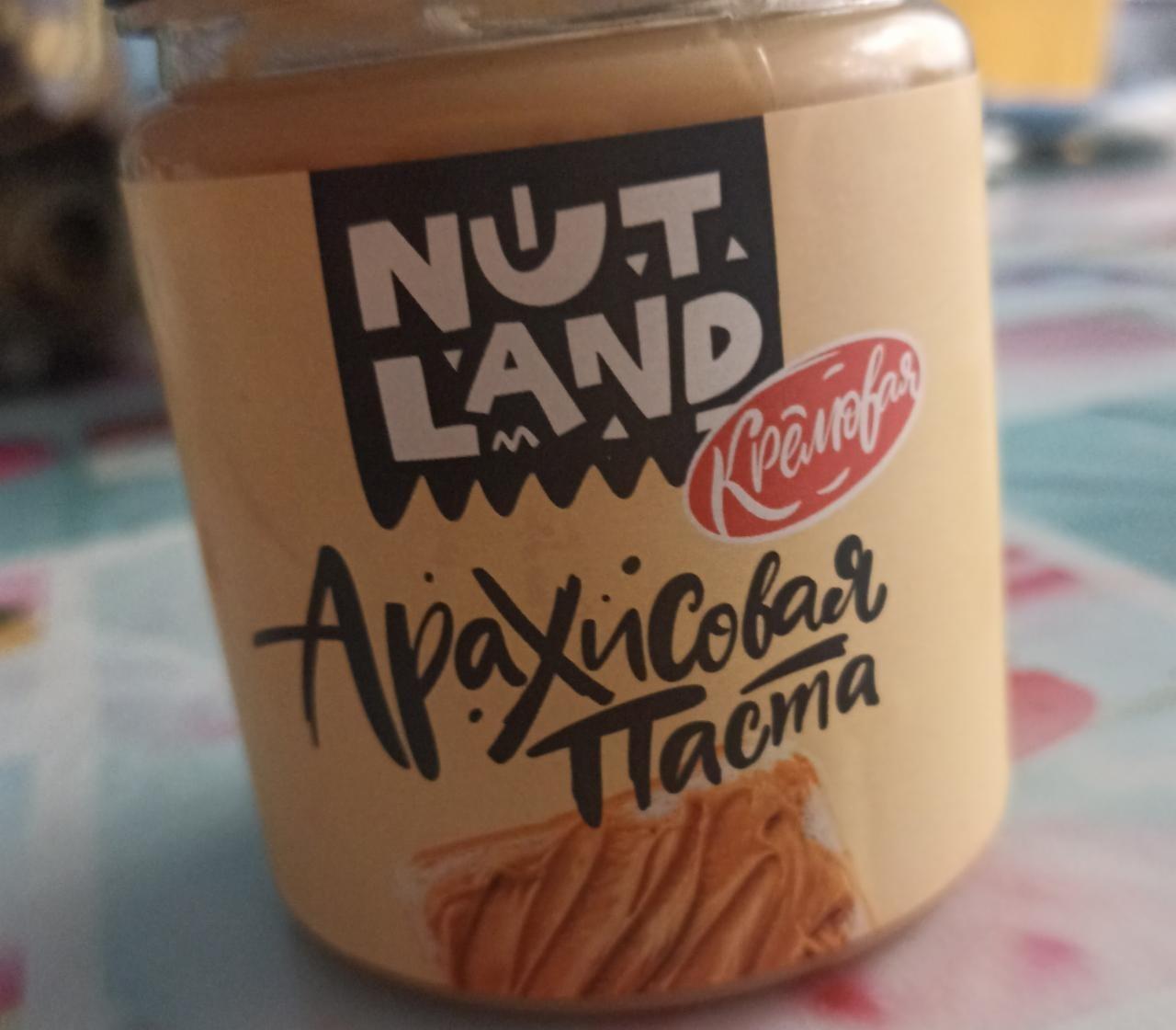 Фото - Арахисовая паста кремовая Nut land