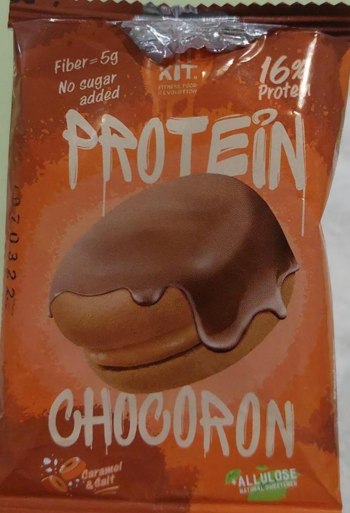 Фото - Печенье протеиновое Соленая карамель Chocoron Fit Kit